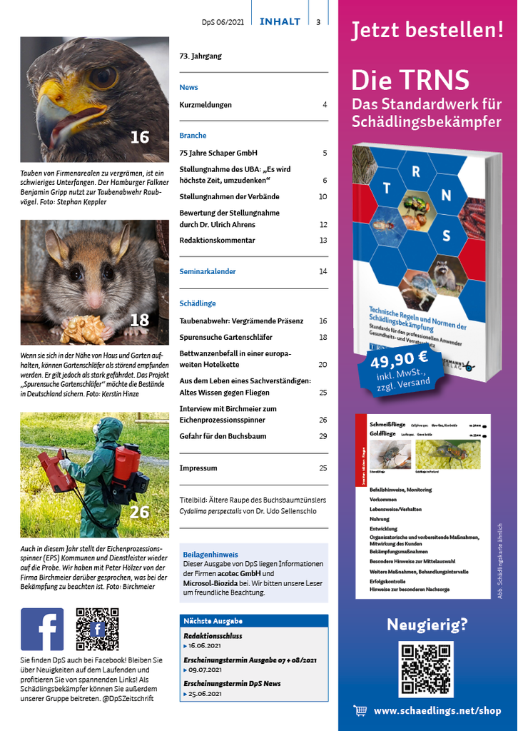 DPS, DIGITALE AUSGABE JUNI 2021